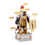 The Full Armor of God: Interactive Brick Building Set (1080+ pcs)